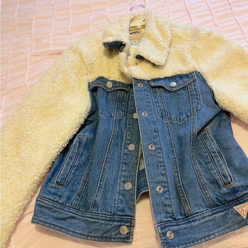 Guess Sherpa Jean jacket